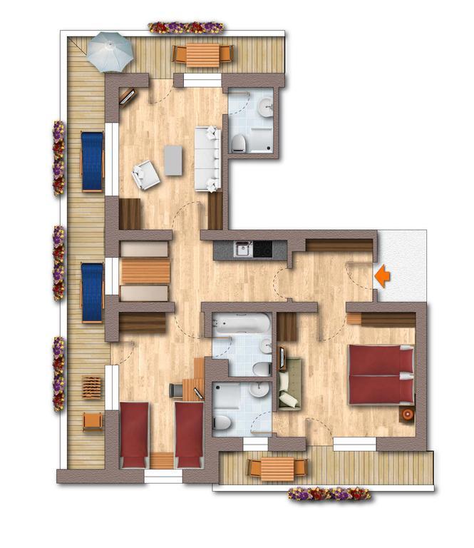 Apartmenthaus Katharina Mayrhofen Εξωτερικό φωτογραφία